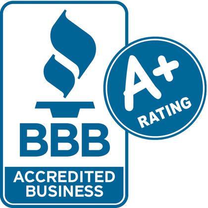 BBB Accredited Business A+ rating