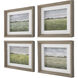 Quiet Meadows 16.88 X 13.88 inch Framed Prints, Set of 4