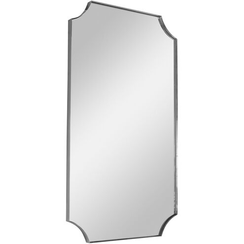 Lennox 40 X 22 inch Nickel Wall Mirror