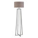 Keokee 65 inch 150 watt Polished Nickel Floor Lamp Portable Light