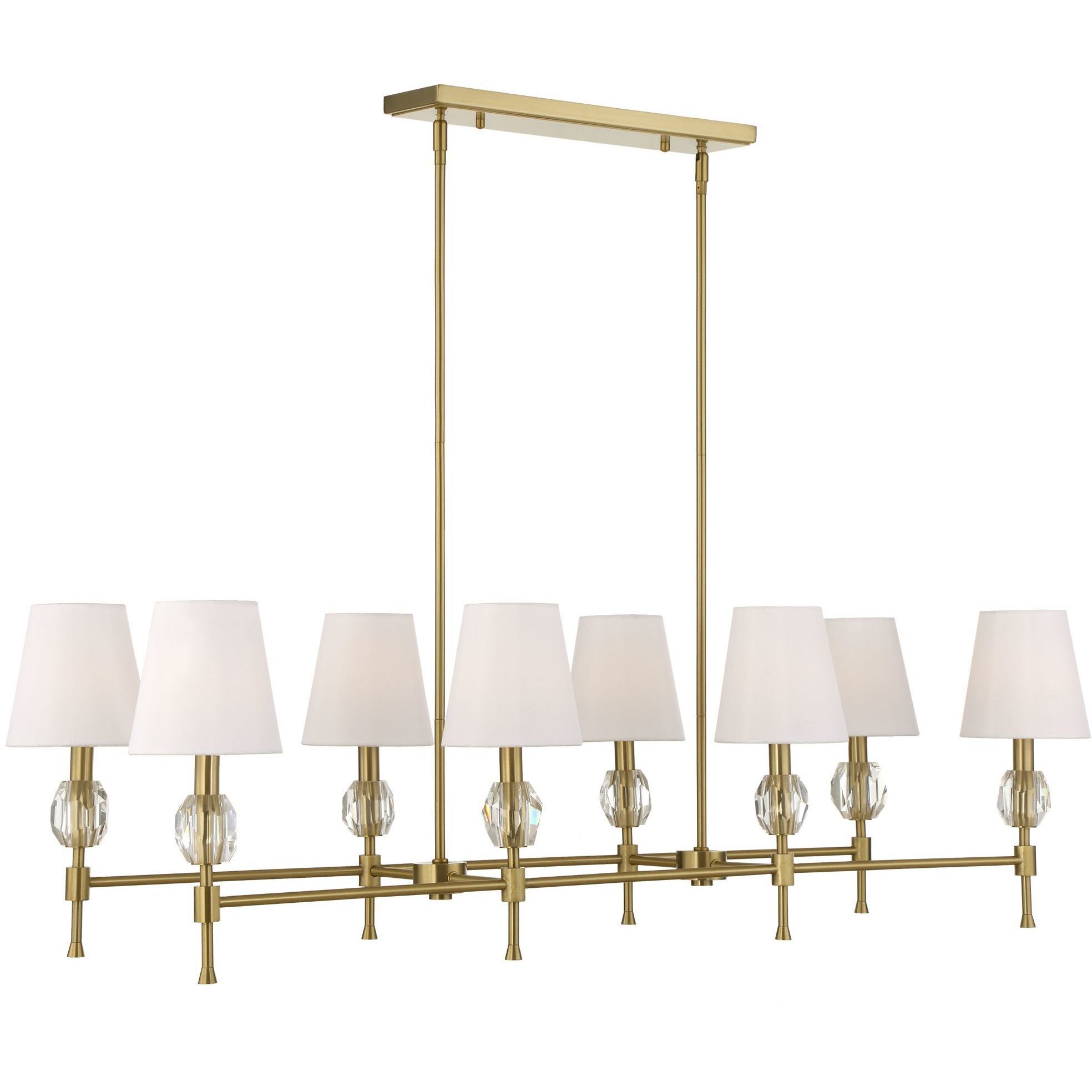 Arques Linear Chandelier Ceiling Light