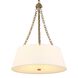 Andalucia 4 Light 24 inch Matte Brushed Gold Pendant Ceiling Light
