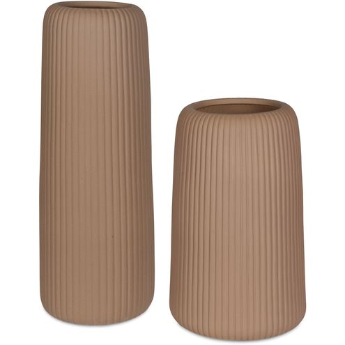 Ridge 22 X 8.25 inch Vases, Set of 2