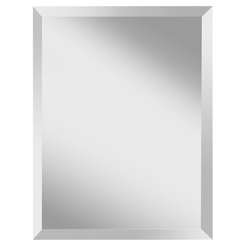 Flavia 28 X 22 inch Mirror Glass Wall Mirror