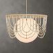 Arches 1 Light 20 inch Warm White and Natural Rattan Pendant Ceiling Light