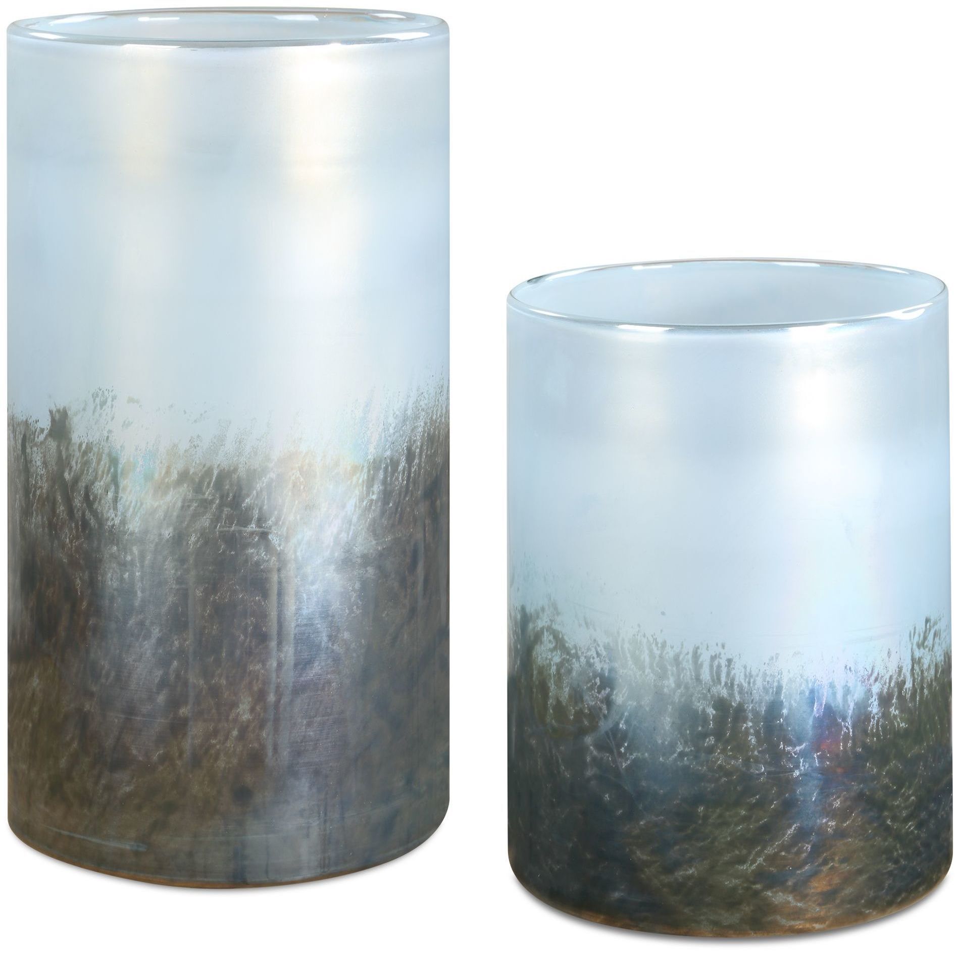 Midnight 9.75 X 5.5 inch Vases, Set of 2