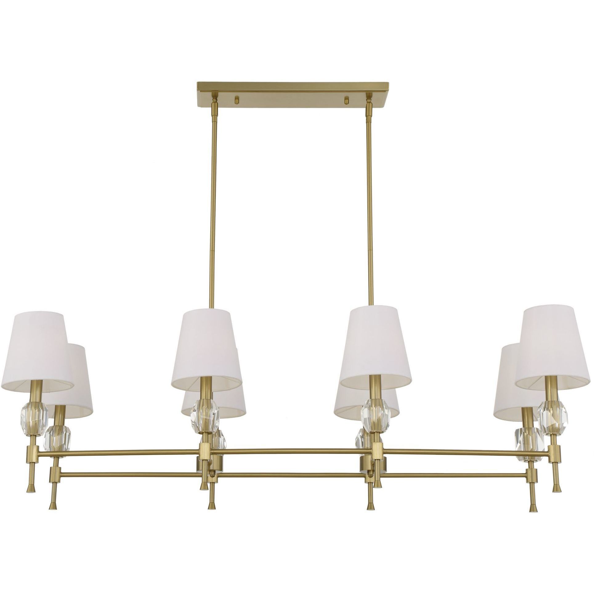 Arques Linear Chandelier Ceiling Light