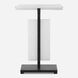 Elements Bubble 24 X 16.5 inch Aged Bronze and Bubble Glass Accent Table