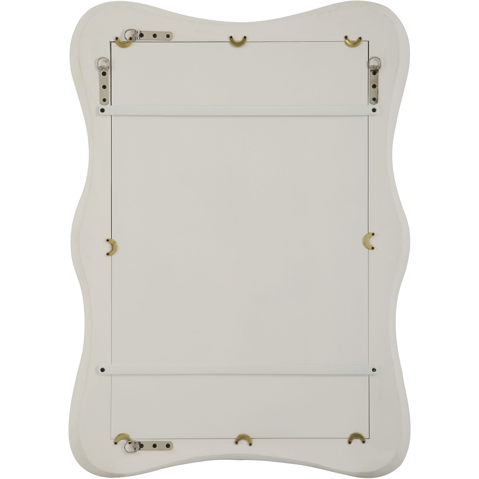 Whitehaven 35.63 X 25.5 inch Matte White Mirror