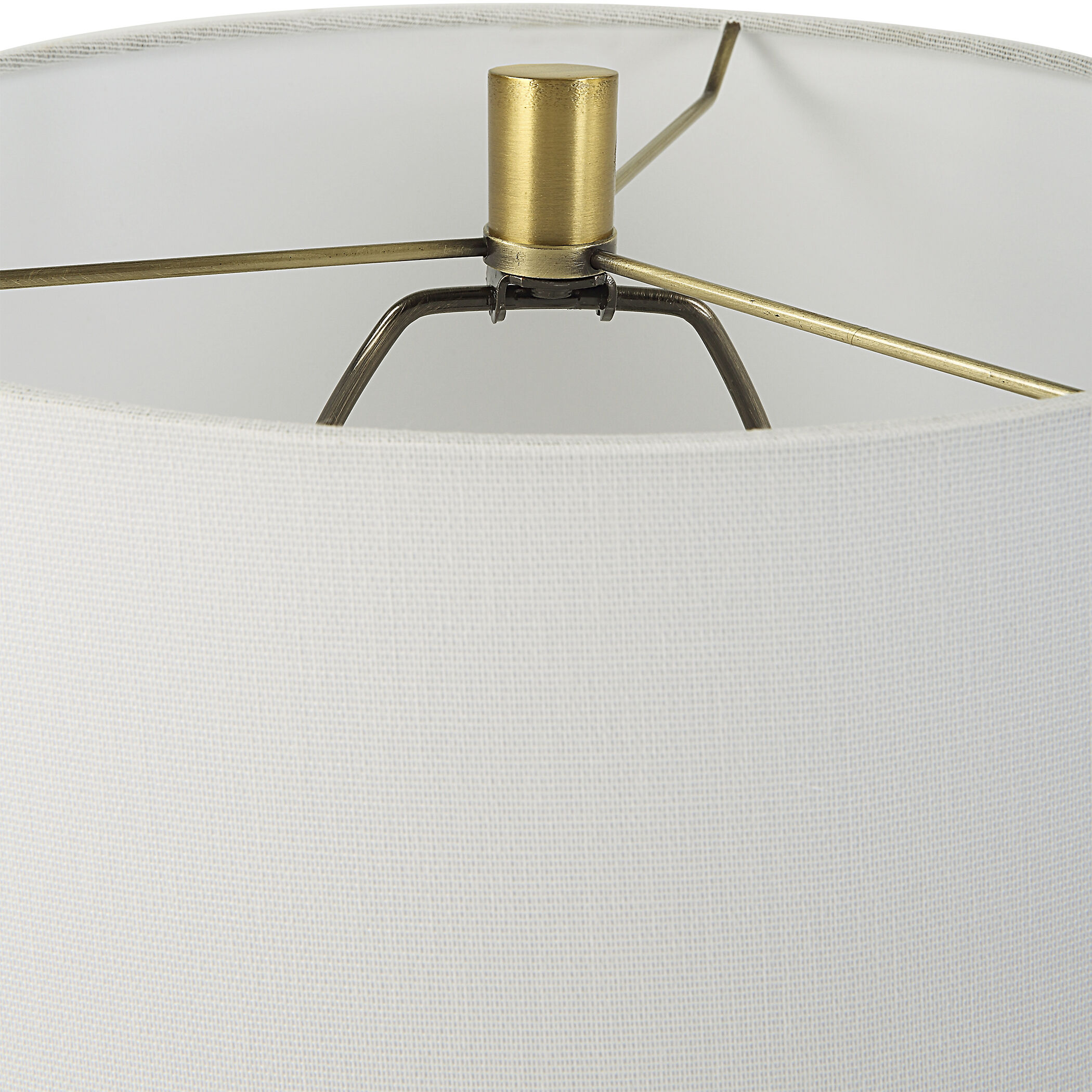 Kendari 24.75 inch 150.00 watt Natural Knotted Rope and Antique Brass Table Lamp Portable Light