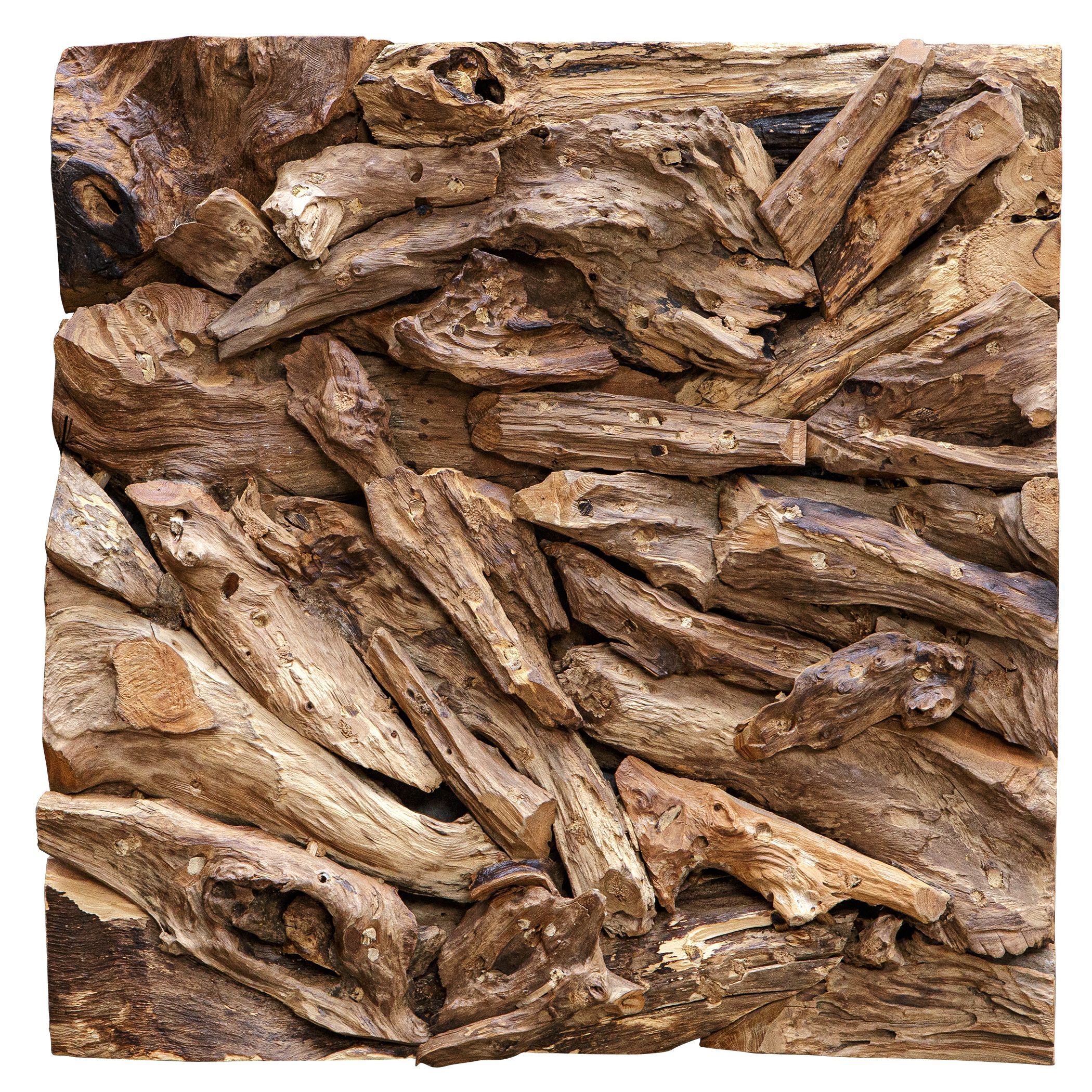 Rio Natural Brown Wood Wall Decor