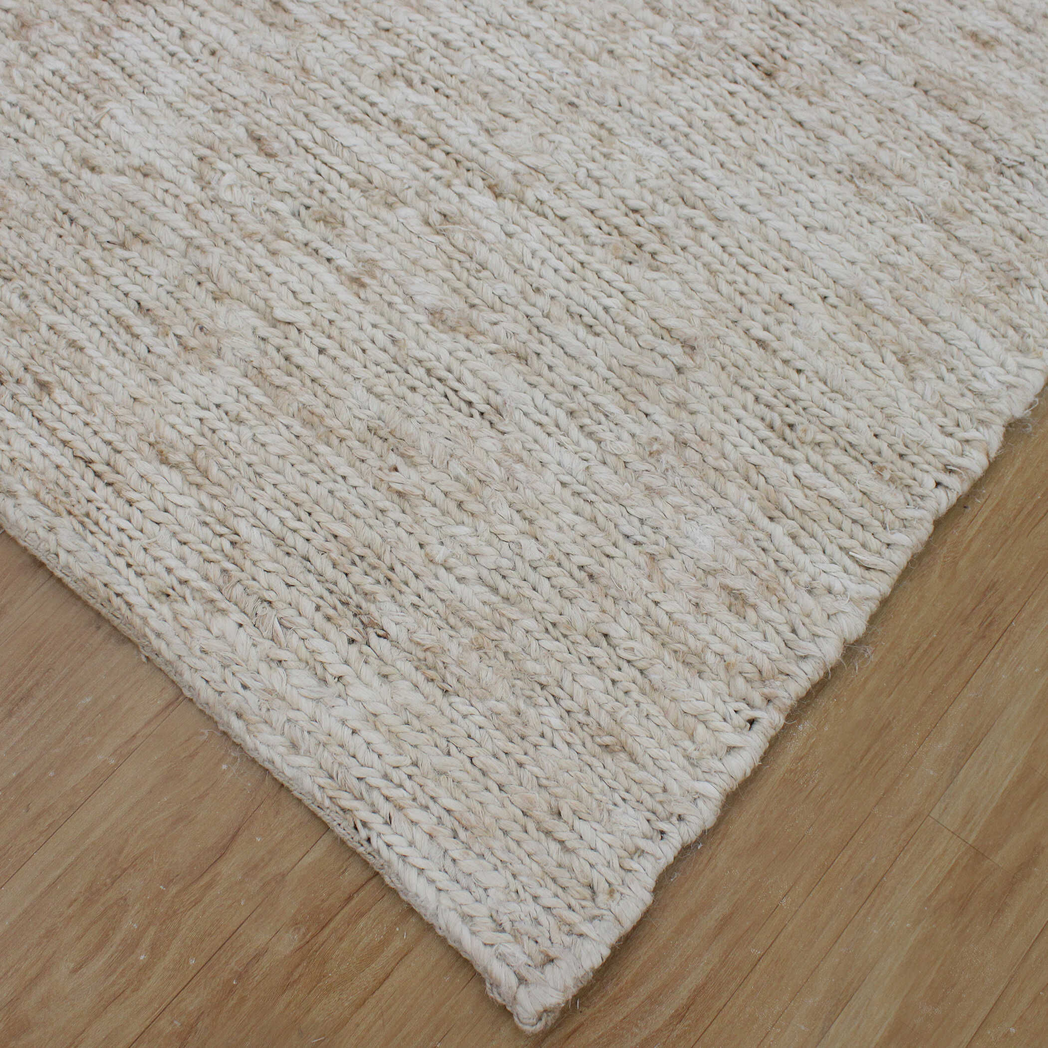 Makula 120 X 96 inch Ivory Jute Rug, 8ft x 10ft