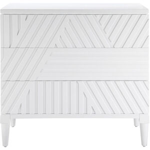 Colby White Drawer Chest