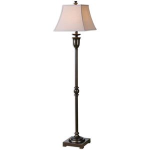 Viggiano 66 inch 150.00 watt Oil Rubbed Bronze with Gold Highlights Floor Lamps Portable Light, Set of 2
