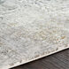 Poneto 134 X 90 inch White/Gray/Charcoal/Saffron Rug, 7.5ft x 11ft