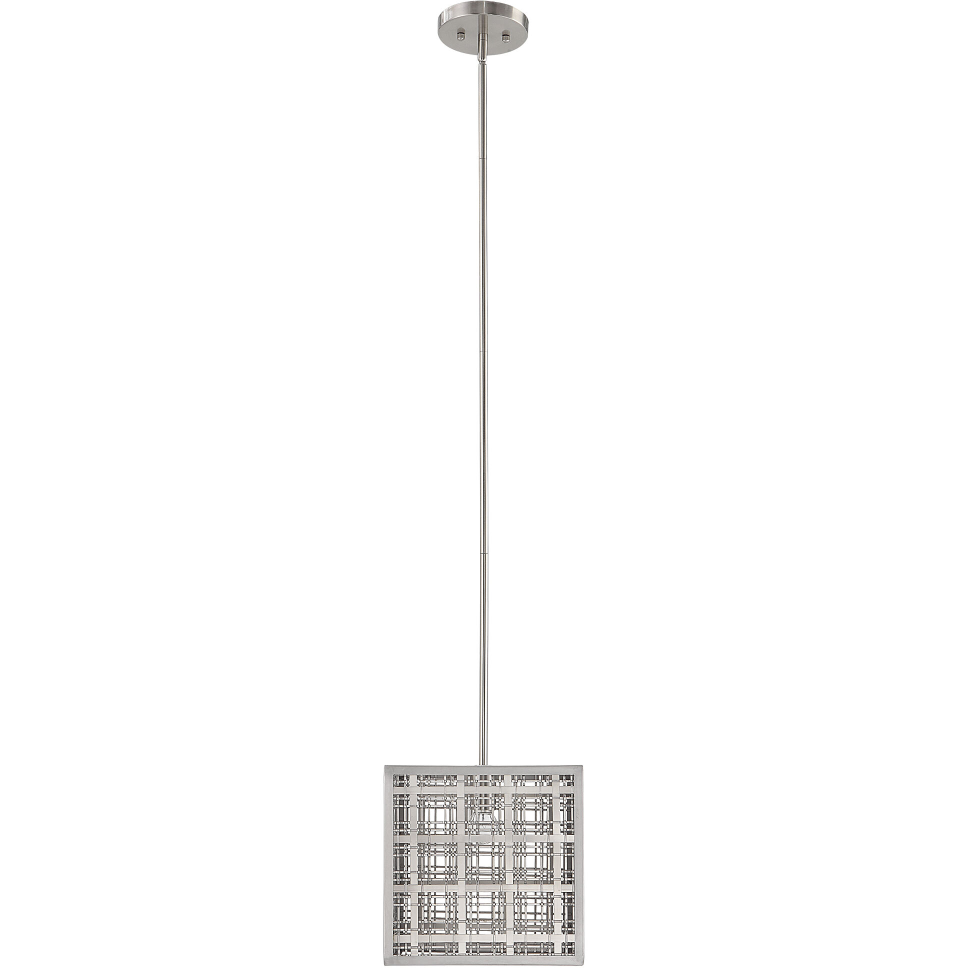 Pendleton 1 Light 10 inch Satin Nickel Pendant Ceiling Light