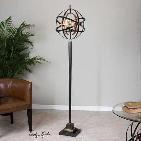 Rondure 72 inch 100 watt Dark Oil Rubbed Bronze Floor Lamp Portable Light
