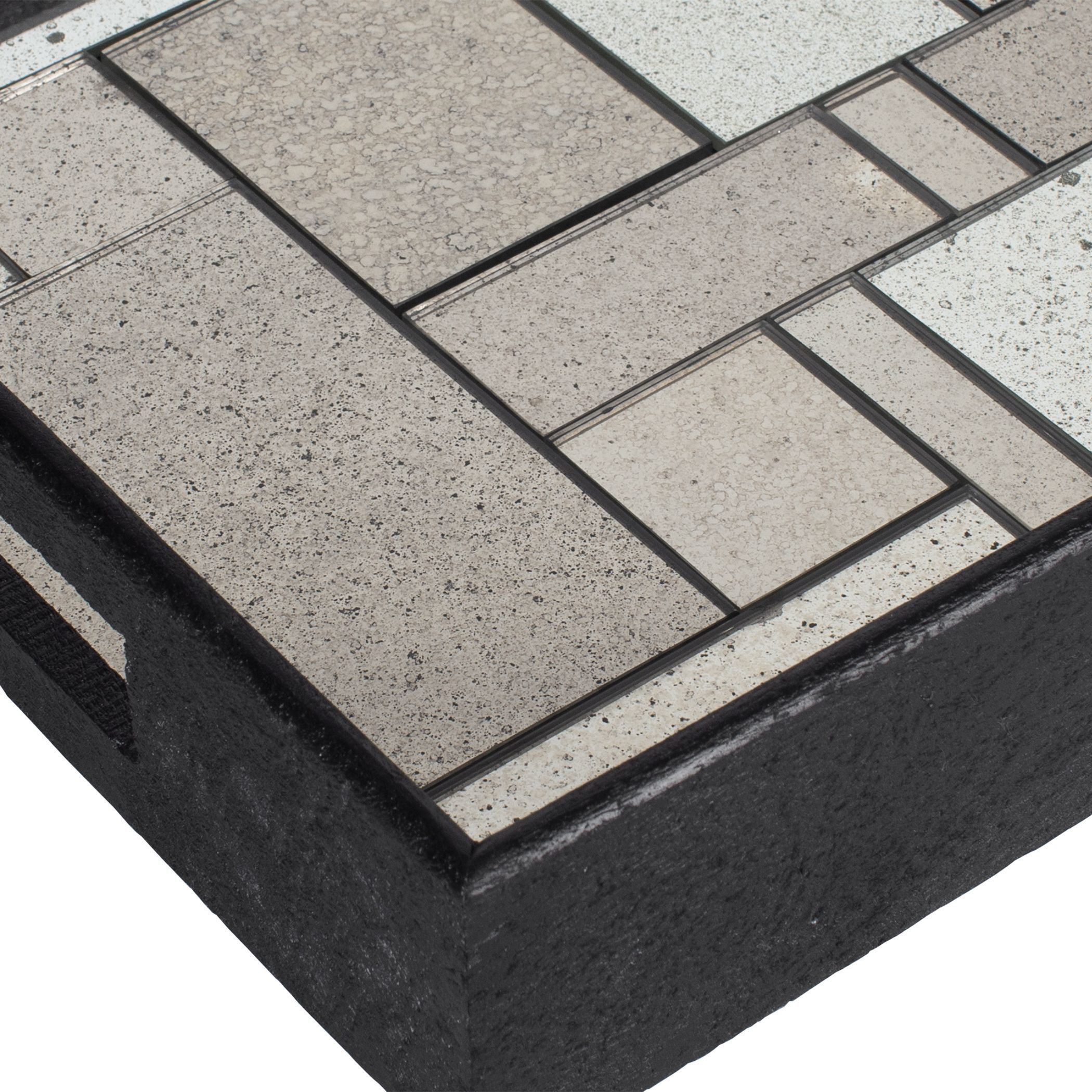 Modern Black Mango Wood Tray