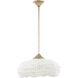 Biddeford 5 Light 24 inch Brushed Matte Gold Pendant Ceiling Light