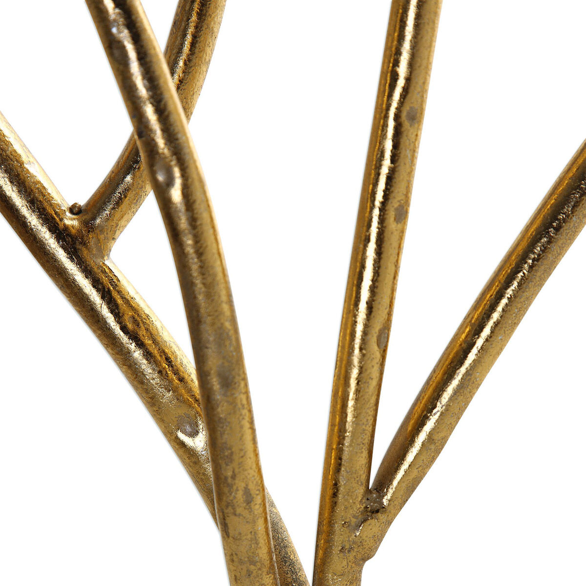 Gold Branches 48.43 inch Bright Gold Leaf Fireplace Screen