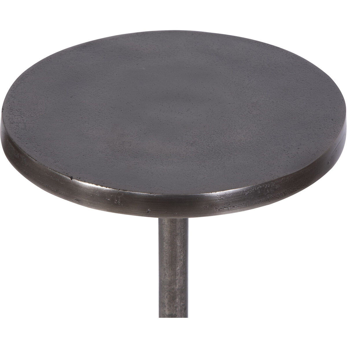 Sanaga 25 X 10 inch Antique Nickel Drink Table