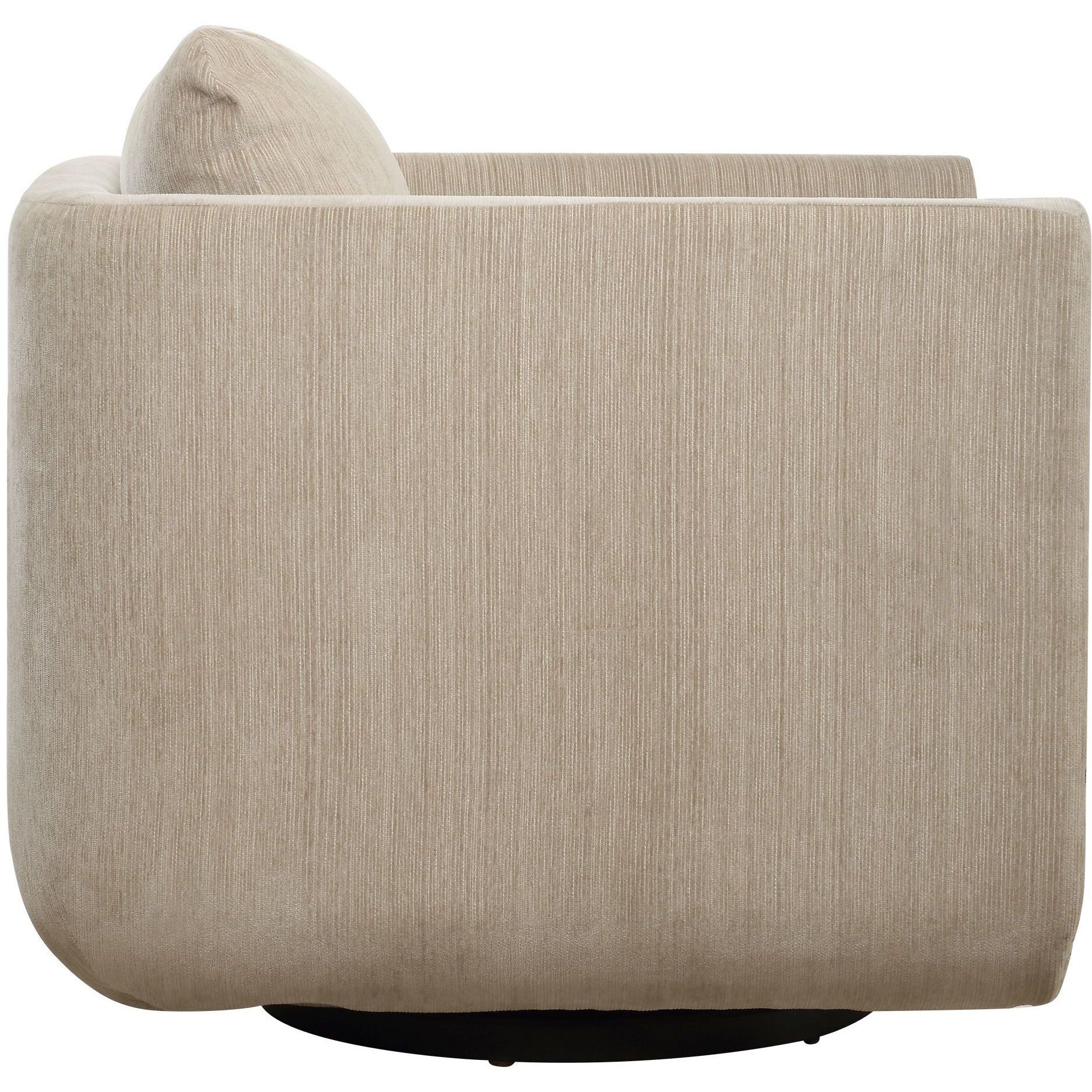 Abound Porcelain Chenille Swivel Chair