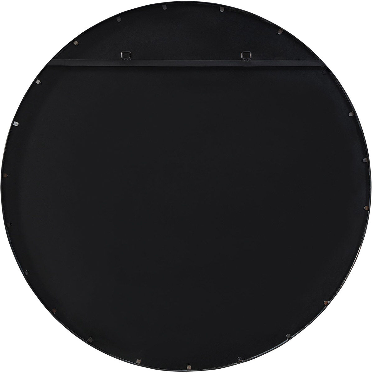Dawsyn 44 X 44 inch Aged Black with Subtle Gray Highlights Mirror