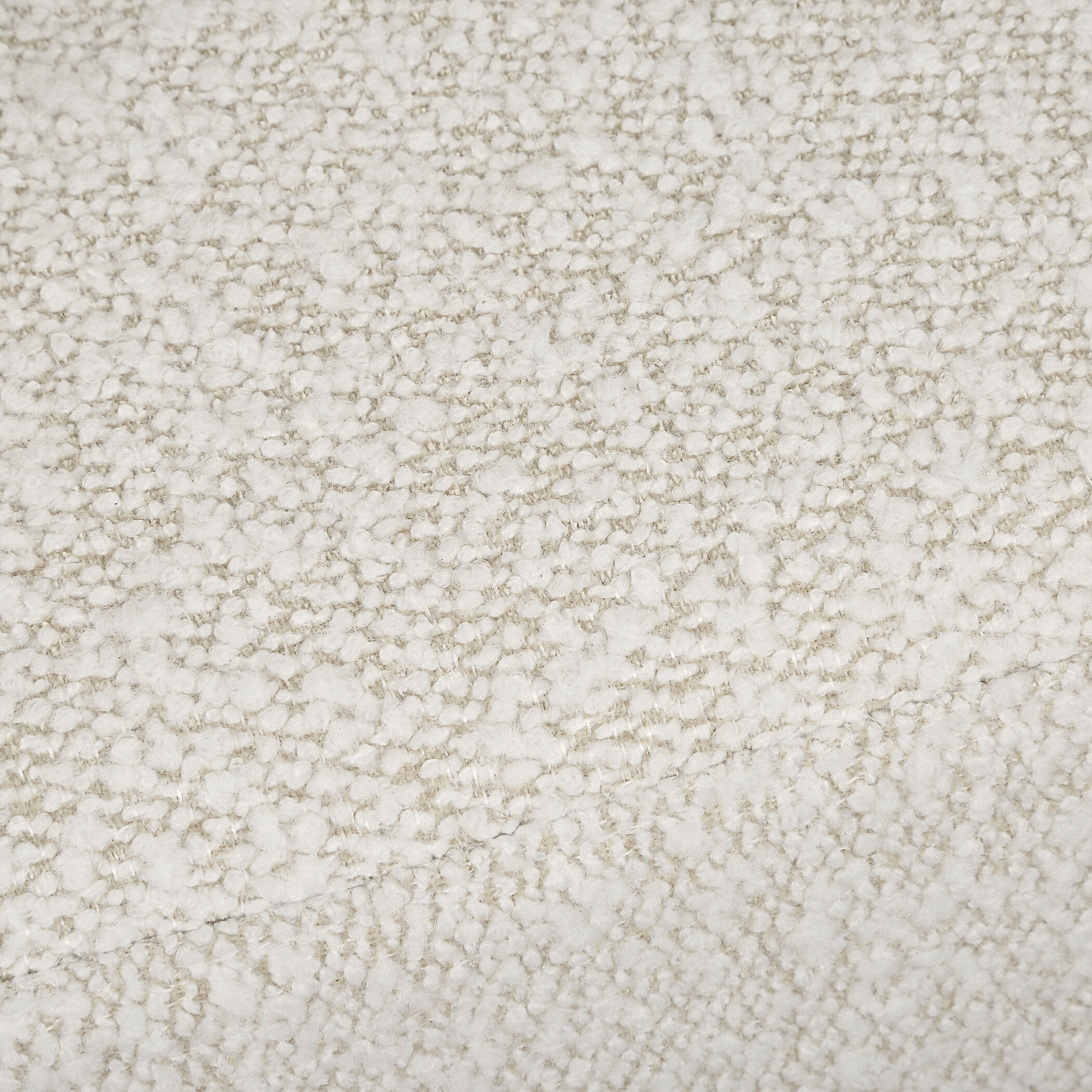 Bellina Brushed Gold and Driftwood Tan Boucle Barrel Chair