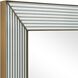 Illuminate 36.13 X 24.13 inch Plated Antique Brass Mirror