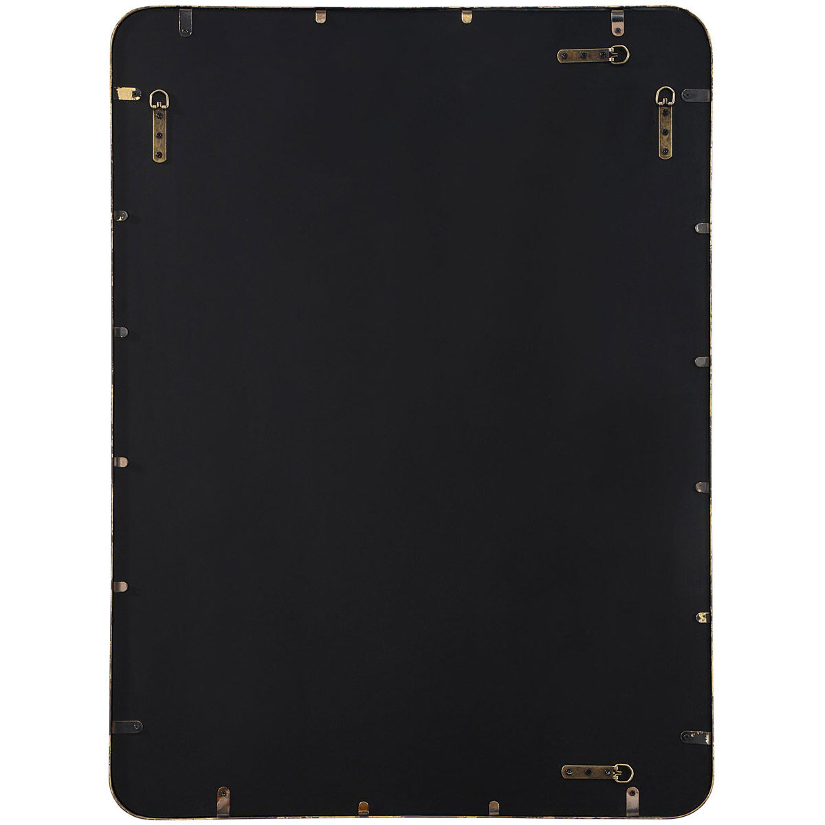 Crofton 40 X 30 inch Antiqued Gold Leaf Mirror