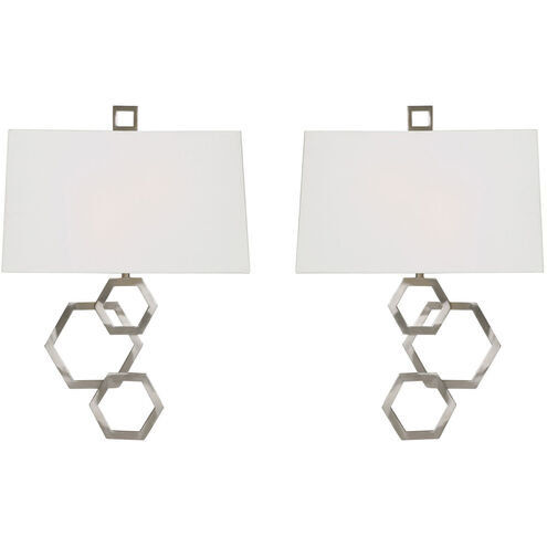 Deseret 2 Light 14 inch Brushed Nickel Sconces Wall Light, Set of 2