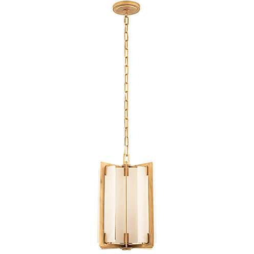 Orleans 4 Light 12 inch Distressed Gold Pendant Ceiling Light