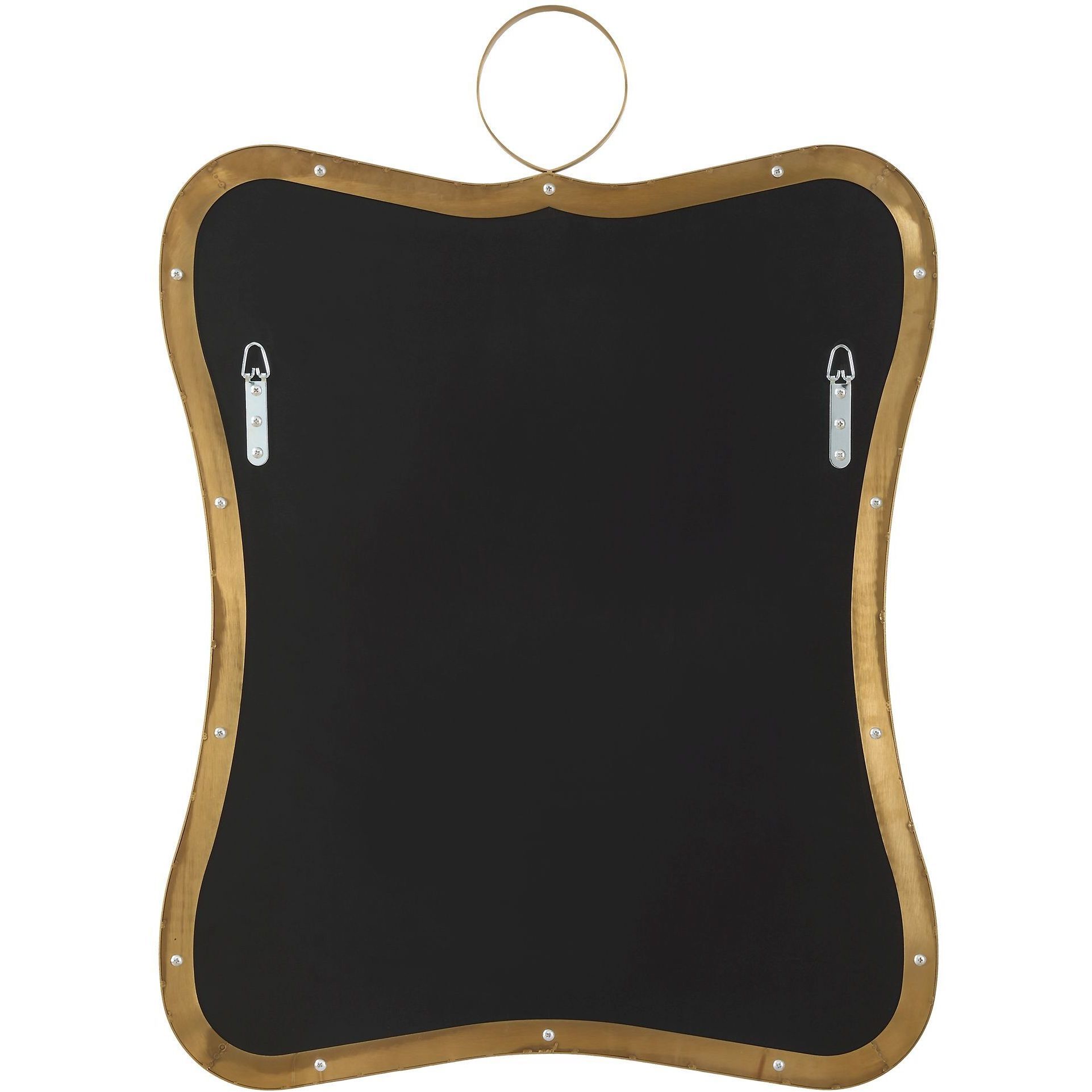 Talia 33 X 24 inch Plated Antique Brass Vanity Mirror