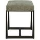 Midas Antique Bronze and Moss Toned Polyester Bench, Small