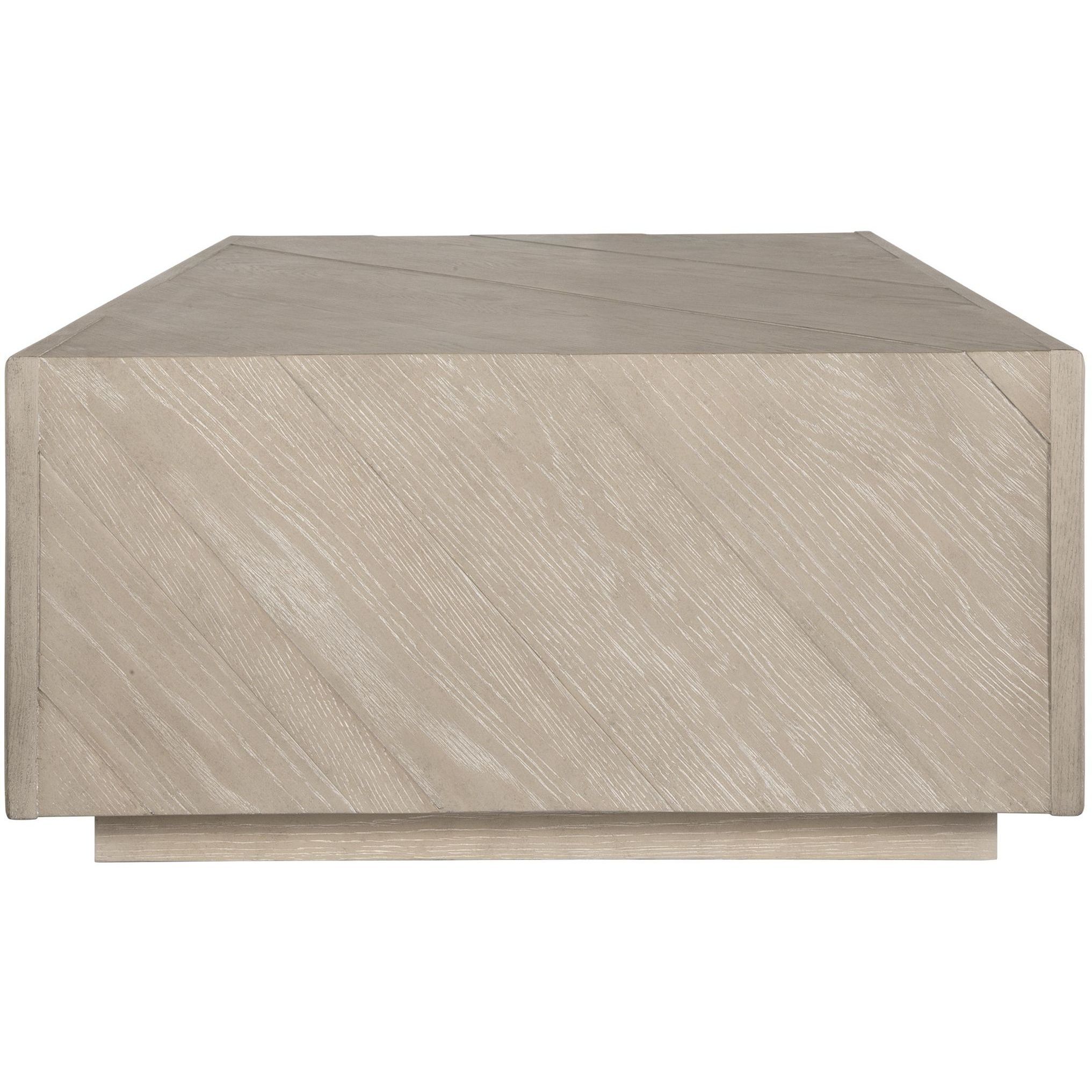 Prism 56 X 15 inch Light Oak Coffee Table