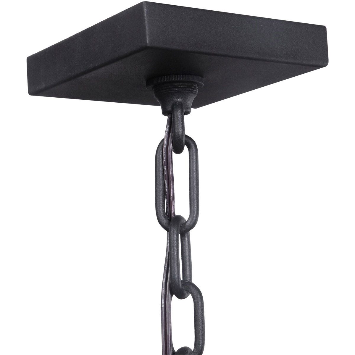 Jarsdel 1 Light 5 inch Black and Antique Brass Mini Pendant Ceiling Light