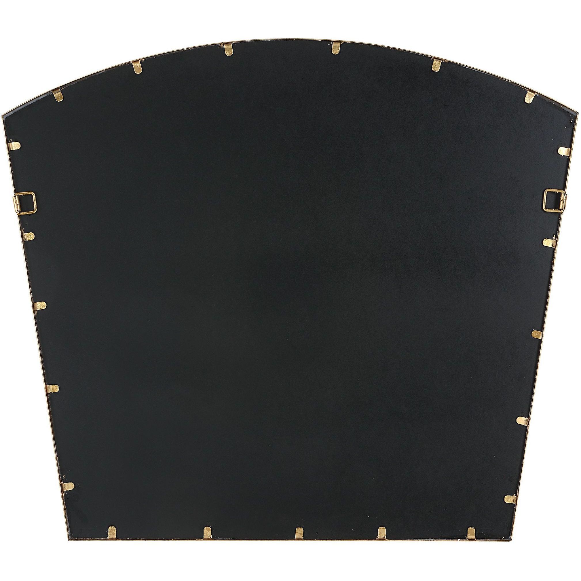Boundary 36 X 31.63 inch Antiqued Gold Leaf Mirror