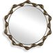 Remolino 36 X 36 inch Warm Bronze Mirror