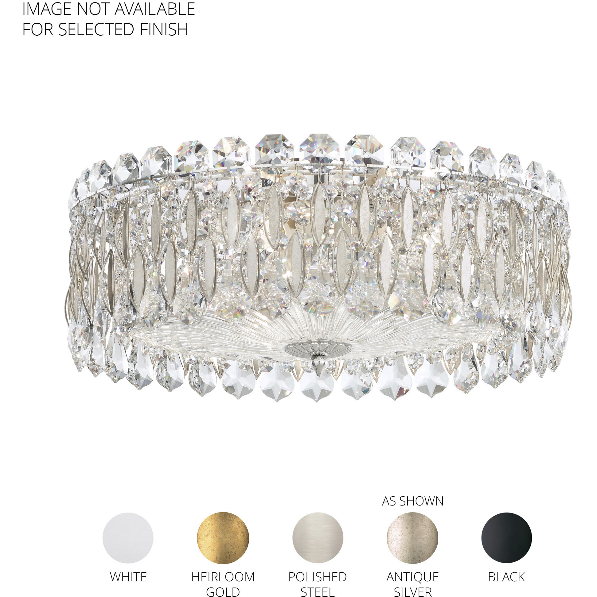 Sarella 3 Light 0.00 inch Flush Mount