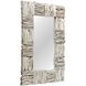 Lathey 51.25 X 35.75 inch Bleached Teak Branches Mirror