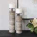 Shadowstone 15.5 X 4 inch Candleholders, Set of 2