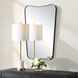 Belvoir 34 X 22 inch Satin Black Mirror