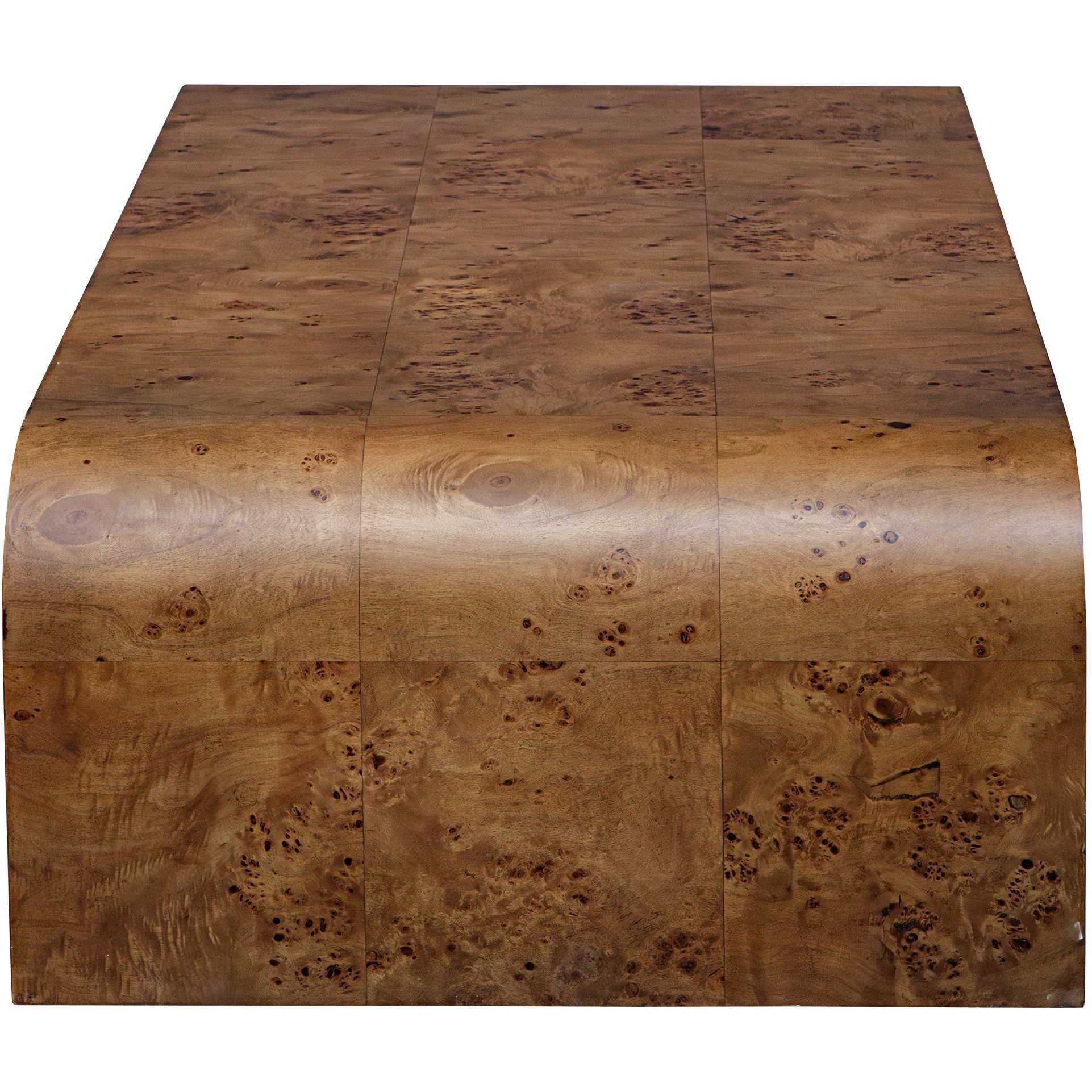 Carraway 56 X 16 inch Burl Veneer Coffee Table