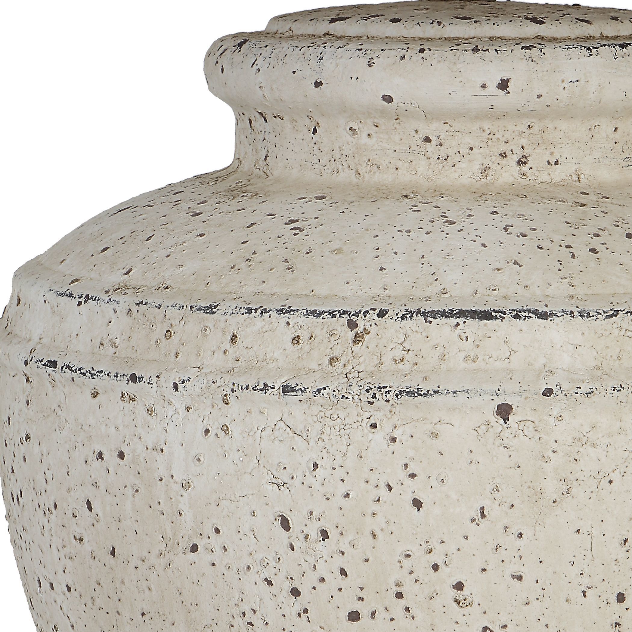 Artifact 24.5 inch 150 watt Aged Stone and Brushed Nickel Table Lamp Portable Light