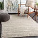 Clifton 96 X 60 inch Ivory Wool with Subtle Light Gray Accents Rug, 5ft x 8ft