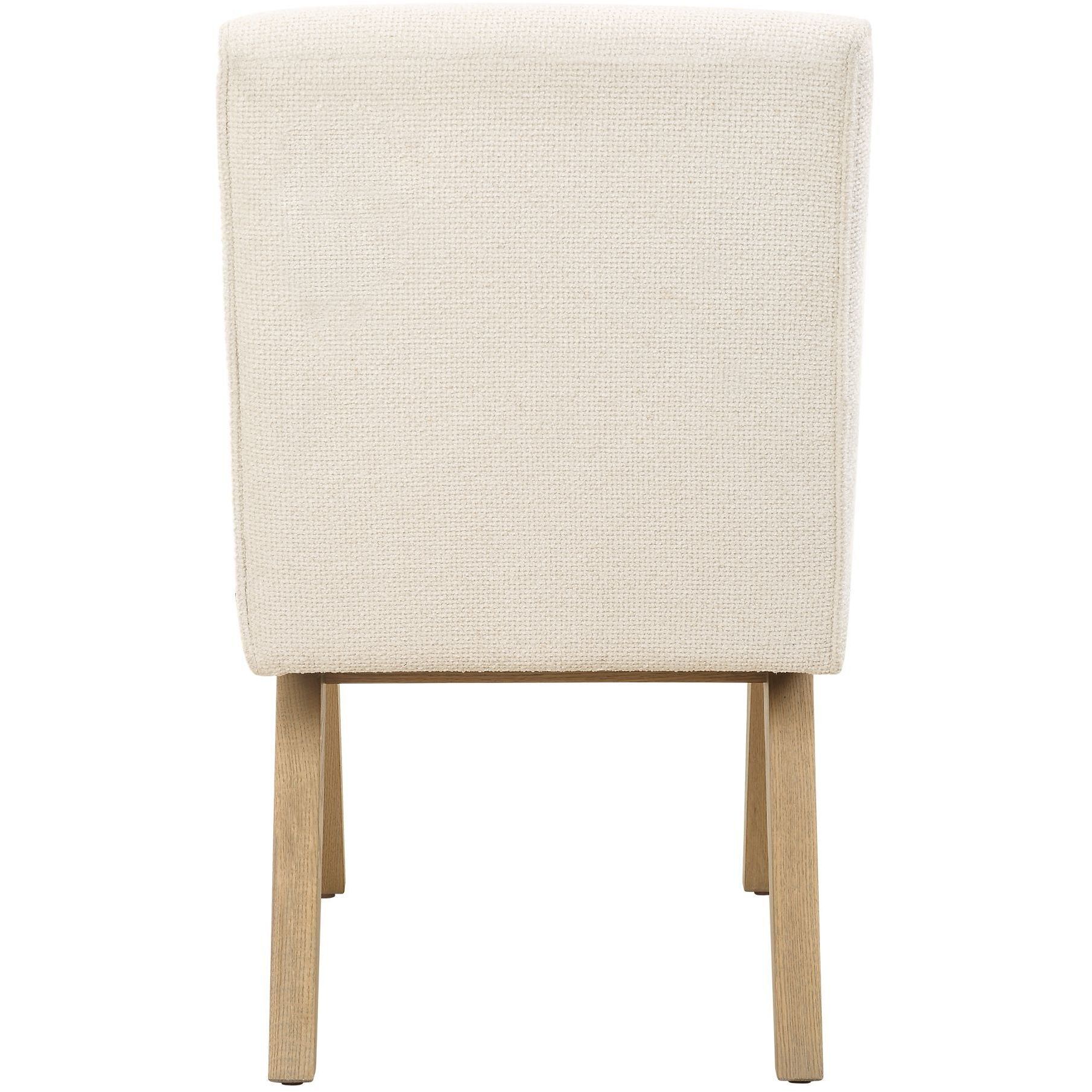 Blakely Snow an Oak Armless Dining Chair