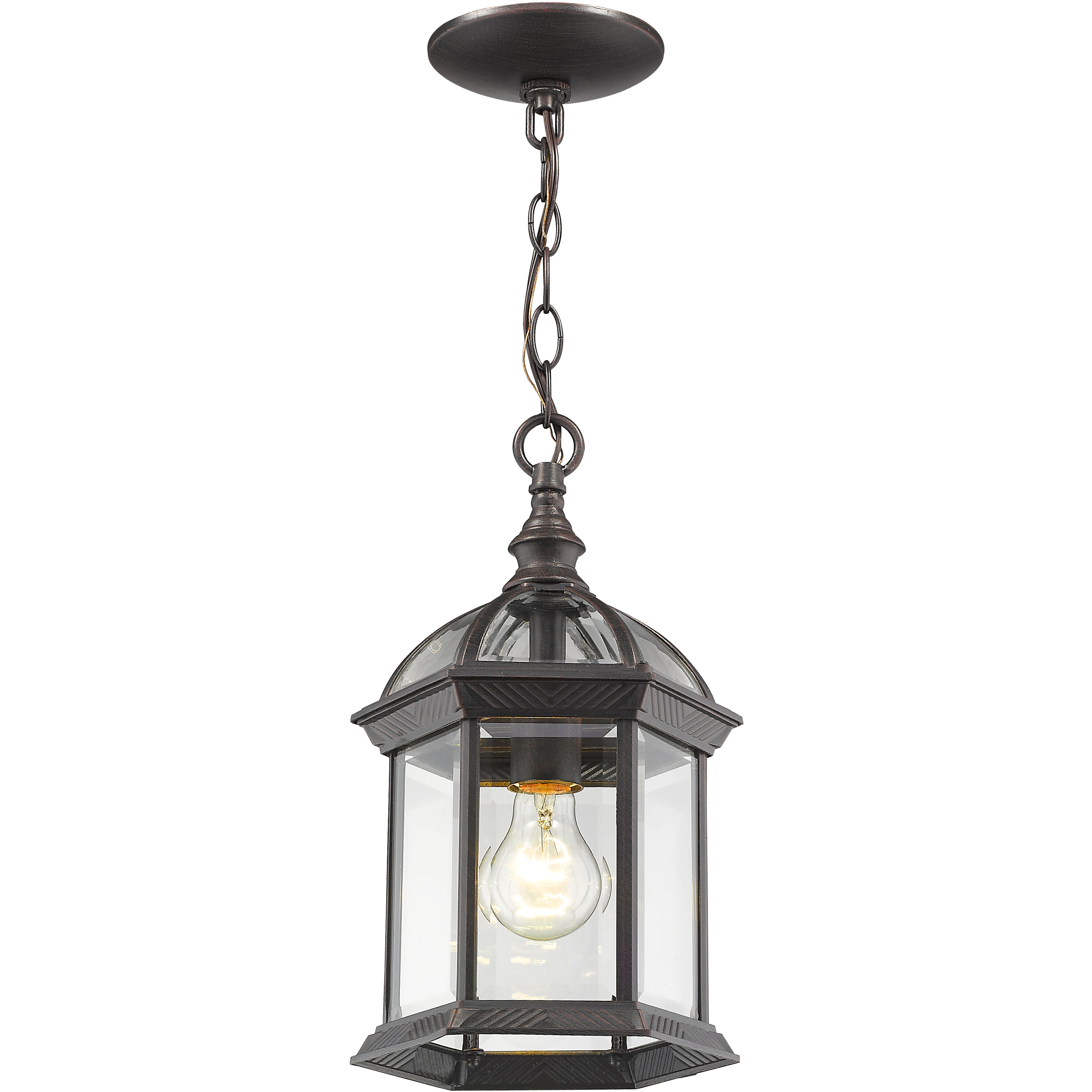 Annex 1 Light 8.00 inch Outdoor Pendant/Chandelier