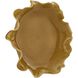 Golden Crest Ruffle 20 X 4 inch Indoor-Outdoor Bowl