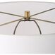 Anchorage 63.5 inch 150.00 watt Antique Brass and Black Floor Lamp Portable Light