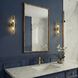 Brass Bamboo 45 X 29.75 inch Plated Antique Brass Mirror